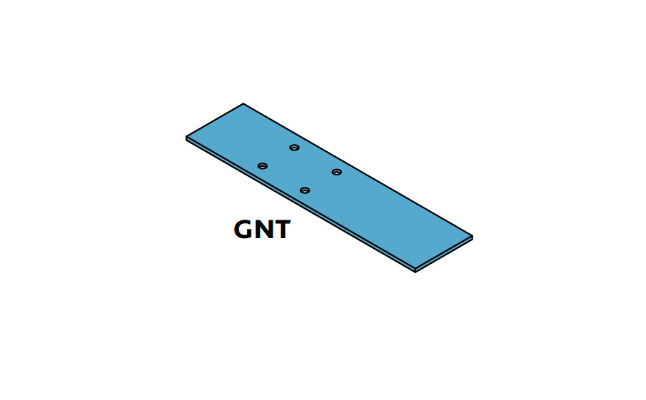 Поддерживающая пластина BAUT GNT, 320*90*4